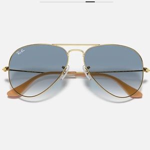 Ray Ban Aviator Gradient (with case and cloth)!